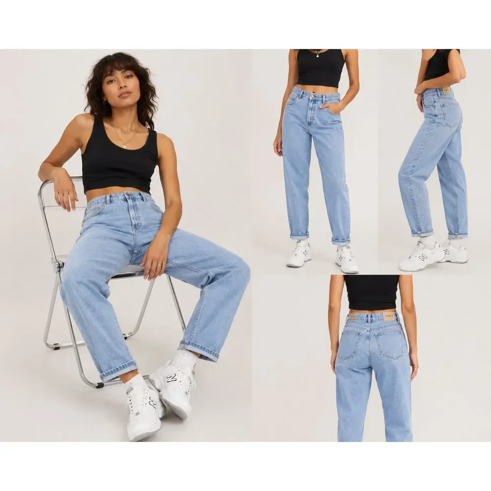 Vintage 90s Old Navy Light Wash Baggy Relaxed Fit Jeans Men’s 34x30
